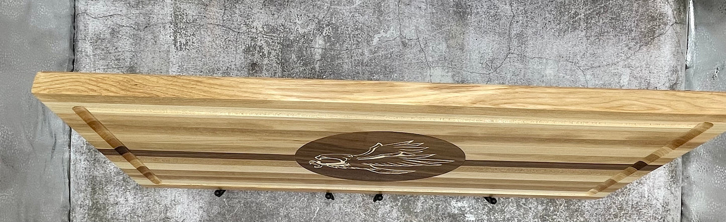 Inlay eagle cutting board