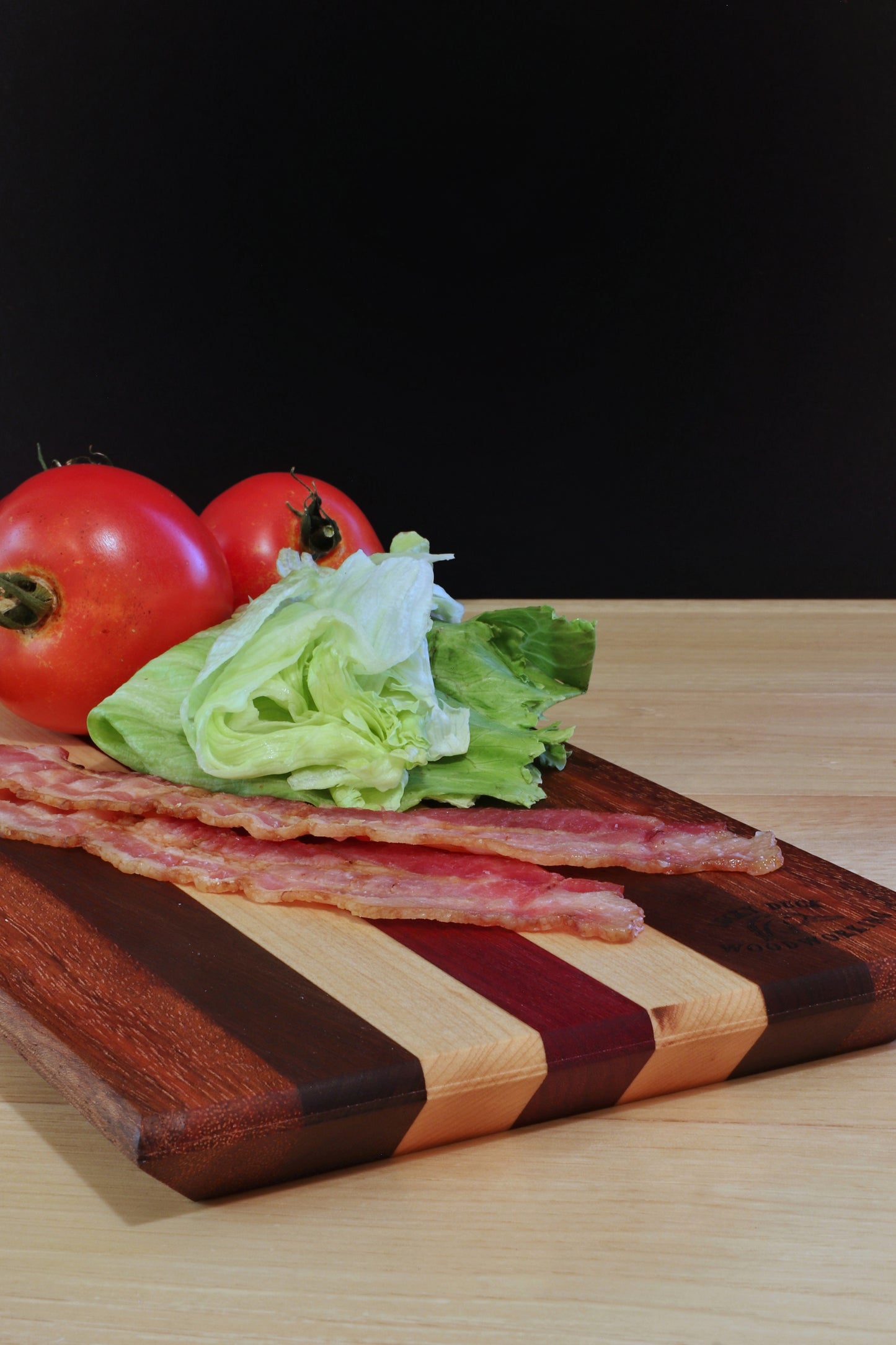 Eagle Head Cutting Board - Maple and Brazilian Cherry