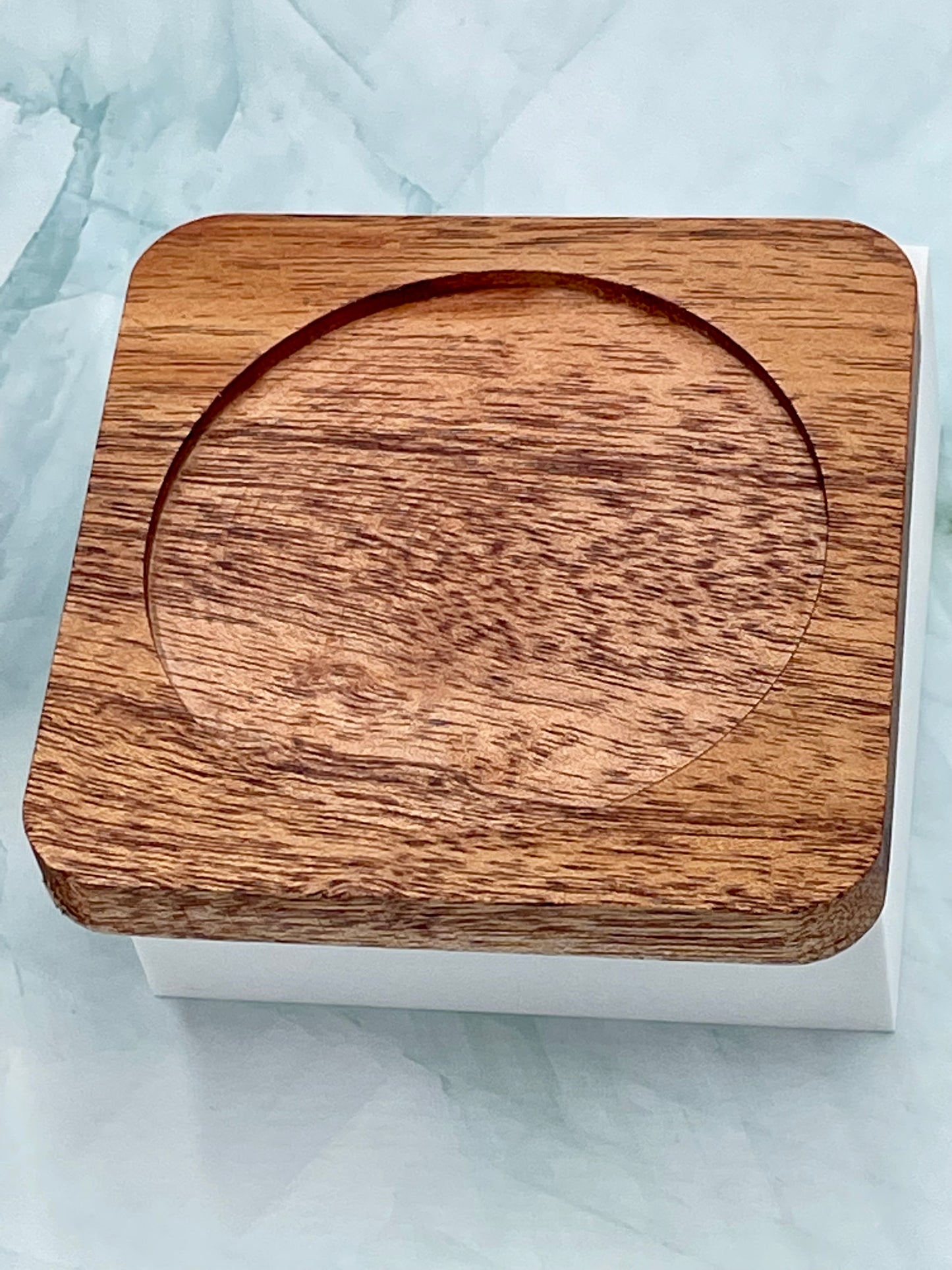 Wood Coasters - Brazilian Cherry (4 coasters per set)